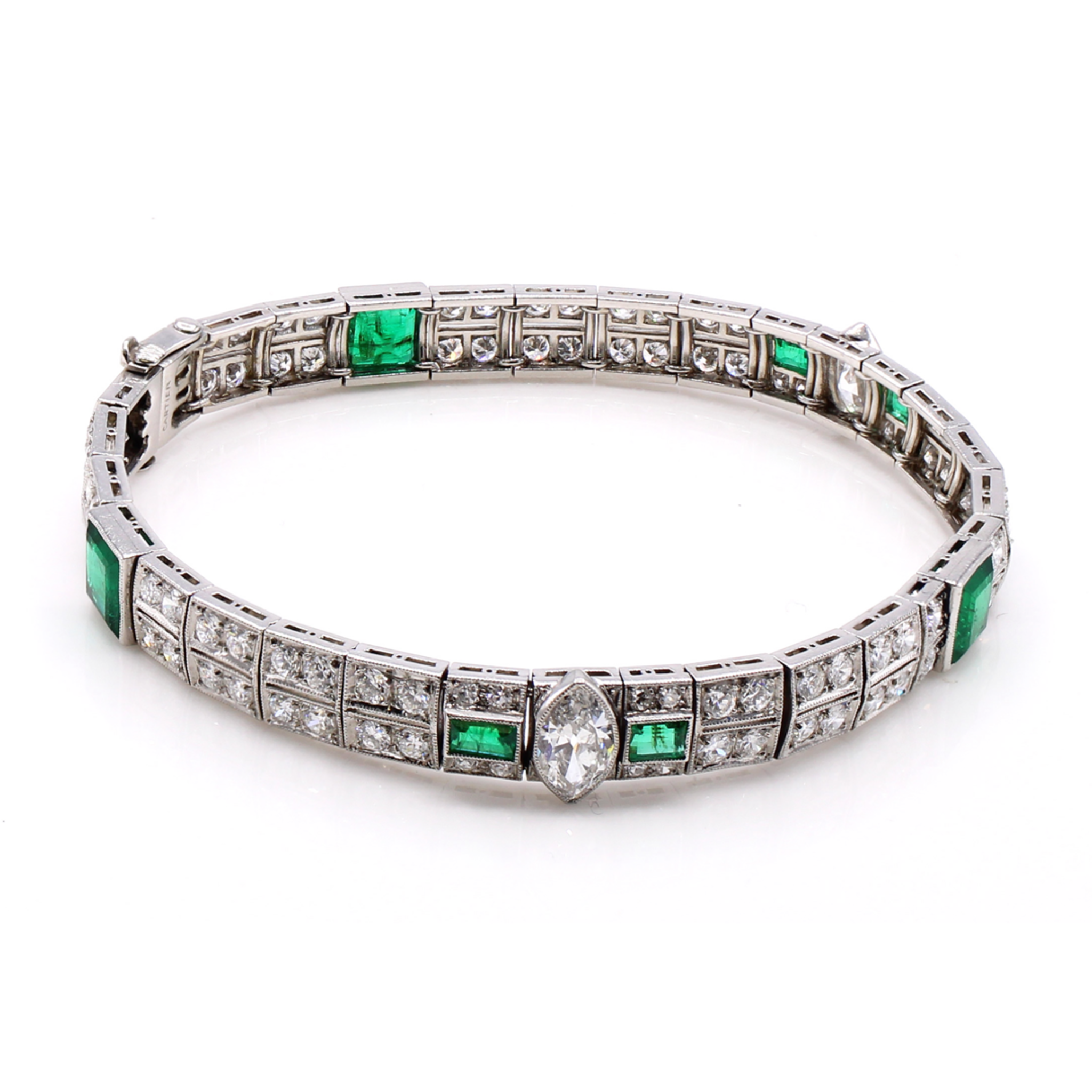 CARTIER Paris Diamond Bracelet Belle Epoque Era Circa 1910 – TMW Jewels Co.
